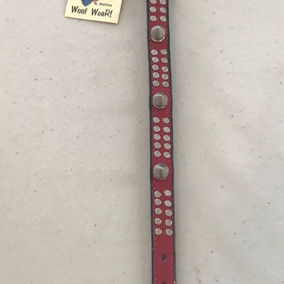 Woof Wear Dog Collar 10” Spikes - Picture 2 of 6